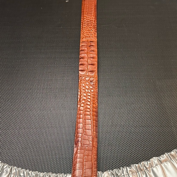 Java Lizard skin leather belt Nike Tiger Woods size 36-34 large black - Picture 7 of 16